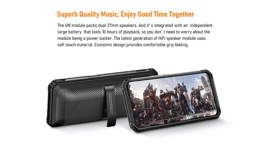 Doogee S95 Pro 6," IP68/IP69K Смартфон Android 9,0 Helio P90 Восьмиядерный 48мп Тройная камера 8 Гб 128 ГБ прочный мобильный телефон