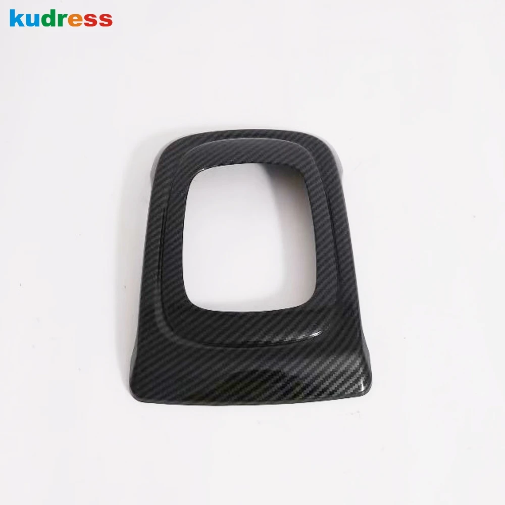 

For Toyota Rush 2018 2019 2020 Carbon Style Car Gear Shift Knob Cap Cover Trim accessories