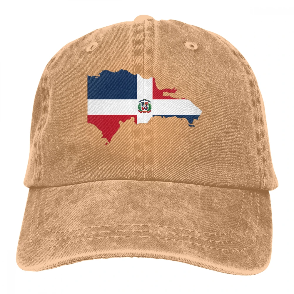 Флаг Доминиканской Республики Casquette страны, сувенир, подарок, символ, пила, тэрстон, Доминиканская Республика, флаг - Цвет: Хаки