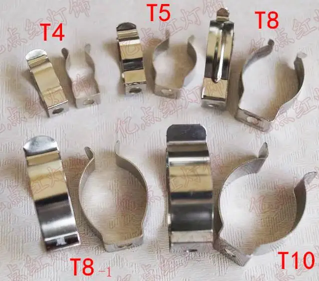 Mix T4/T5/T8/T10 световые зажимы для труб для аквариума и т. Д
