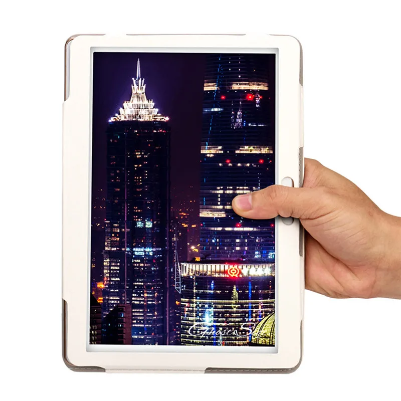 Универсальный защитный кожаный чехол-книжка для 10,1 дюймов Android Tablet PC Складные Чехлы Защитные