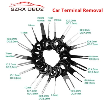 

38pcs 11pcs 21pcs Car Automotive Plug Terminal Remove Tool Set Key Pin Car Electrical Wire Crimp Connector Extractor Kit