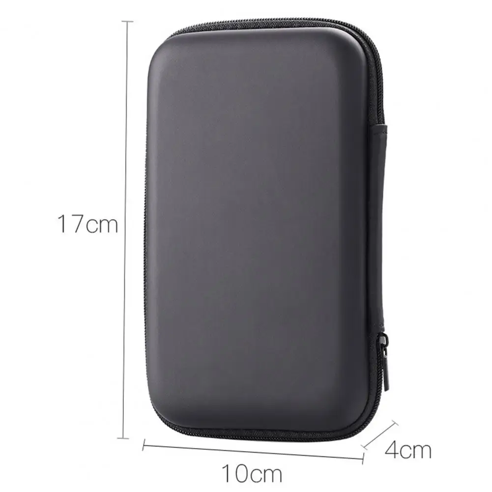 Protective Packet Storage Case Multi-purpose Universal Resilient External 2.5/3.5inches Hard Drive Carry Pouch for Outdoor