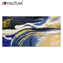 Скандинавский абстрактный пейзаж Ручная роспись маслом гостиная диван фон декоративная живопись крыльцо висячая картина