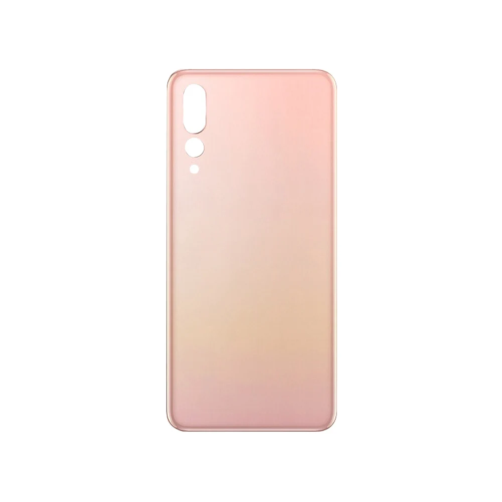 Задняя крышка батареи Замена панель чехол для huawei P20 Pro ПВХ - Цвет: Розовый