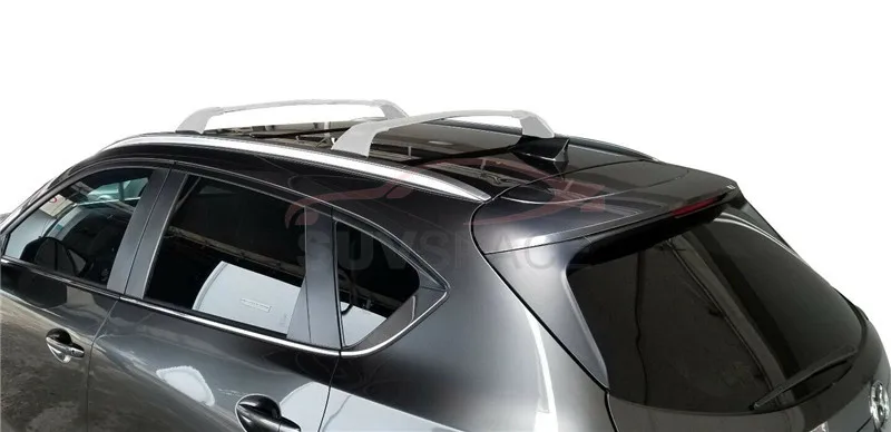 2 шт. Новое поступление перекладины для Mazda CX-5 CX5 багаж багажник на крышу рельс поперечный алюминиевый