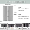 CHAXI White Light Filtering Tulle for Bedroom Thicken Semi Sheer Curtains for Living Room Privacy Assured Scratch Resistant 5