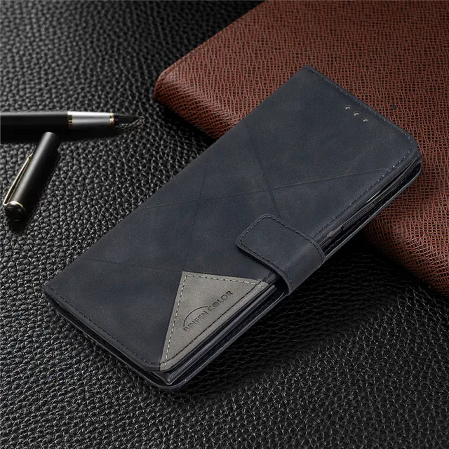 Luxury Leather Phone Case For iPhone 12Pro 11Pro 12 Mini 11 Pro Max SE 2020 6 6S 8 7 Plus XR X XsMax Wallet Flip Cover Coque black