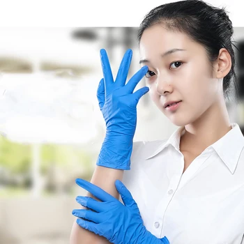 

100 pcs Disposable Non-Slip Rubber Latex Glove Household Cleaning men gloves women gloves kitchen mitten Latex Gloves for adult