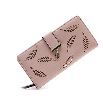 

Women's Long Wallet Multifunctional Creative Fashion Hollow Leather Card Holder