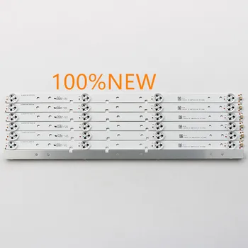 

7 pcs/Lot 100% new LCD TV backlight strip for hisense LED43EC500U/43N2000 JL.D42641330-003CS-M 1 pcs= 40.2cm 4 LEDs (1led=3v)