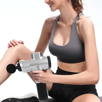 

Body Massager Professional Universal 8 Head US Plug Pain Relief Myofascial Warp Film Exercise Deep Tissue Muscle Massage