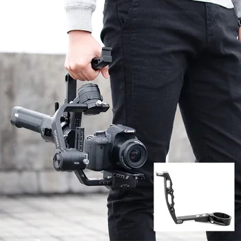 

ULANZI L Shaped Handle Grip Mount Multifunction Bracket for DJI Ronin S/Zhiyun Handheld Stabilizer Mount Hand Grip Bracket