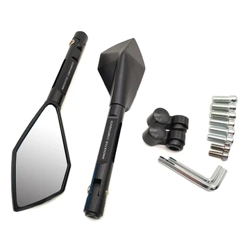 

For Honda Black SpiRit RC51 NC750X nc 750 750x Universal Motorcycle Mirror Rearview Side Mirrors Motorbike Accessories