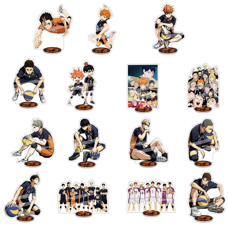 1 шт. Аниме Haikyuu! Подростковая акриловая настольная подставка для волейбола
