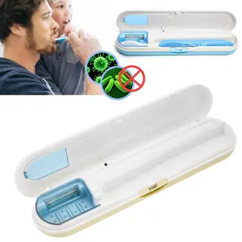 

UV Box Toothbrush Sanitizer Sterilization Holder Cleaner Box Home Health Dental Care Toothbrush Sterilize Storage Case