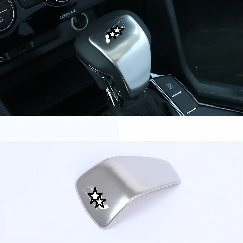 Автомобильная хромированная Автомобильная Модифицированная чашечная шестерня, внутренняя Защитная панель, аксессуары, молдинги, Чехлы 17 18 19 для Volkswagen Tiguan L - Название цвета: Number 14
