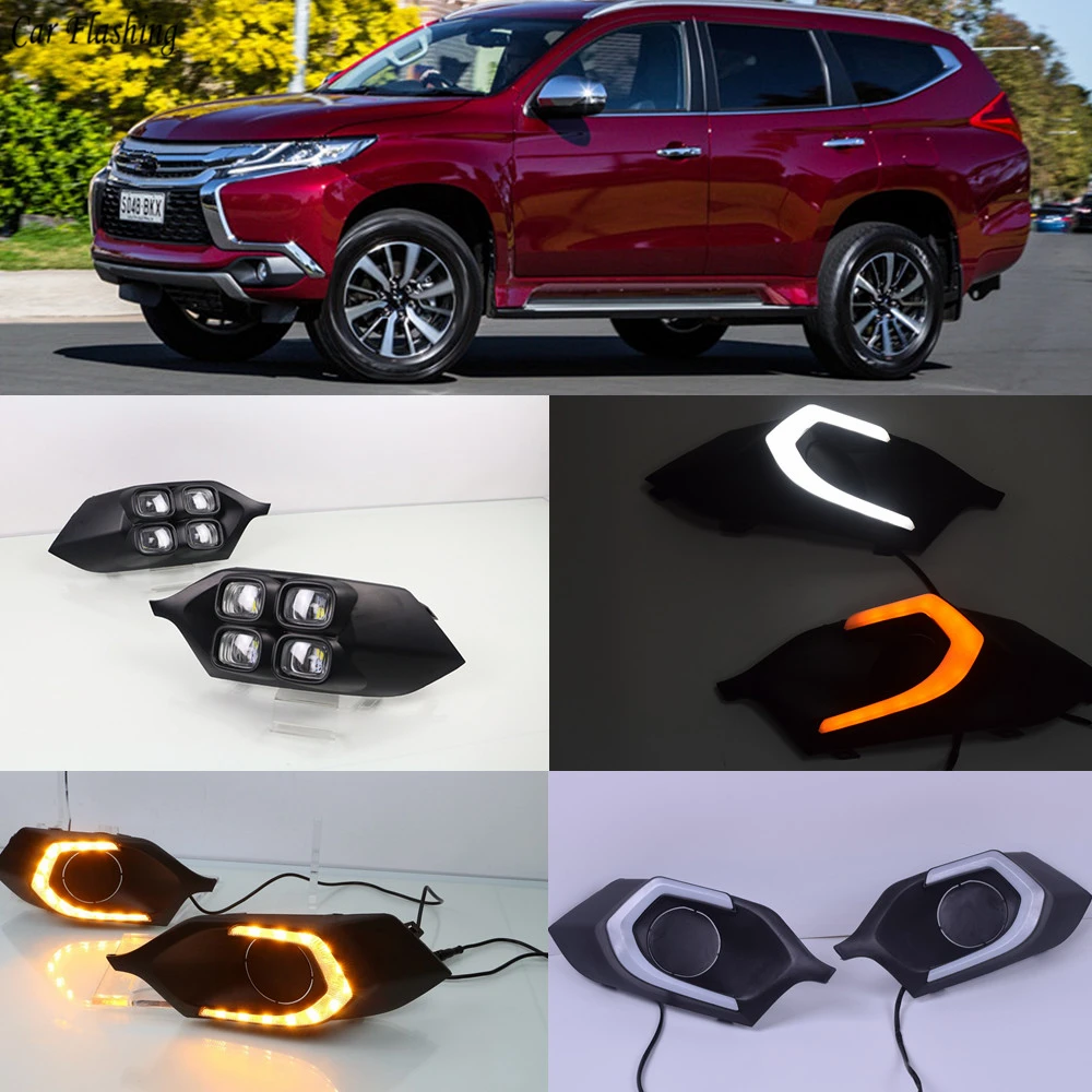Автомобильная проблесковая отражатели 2 шт мощностью 12v для автомобилей LED DRL