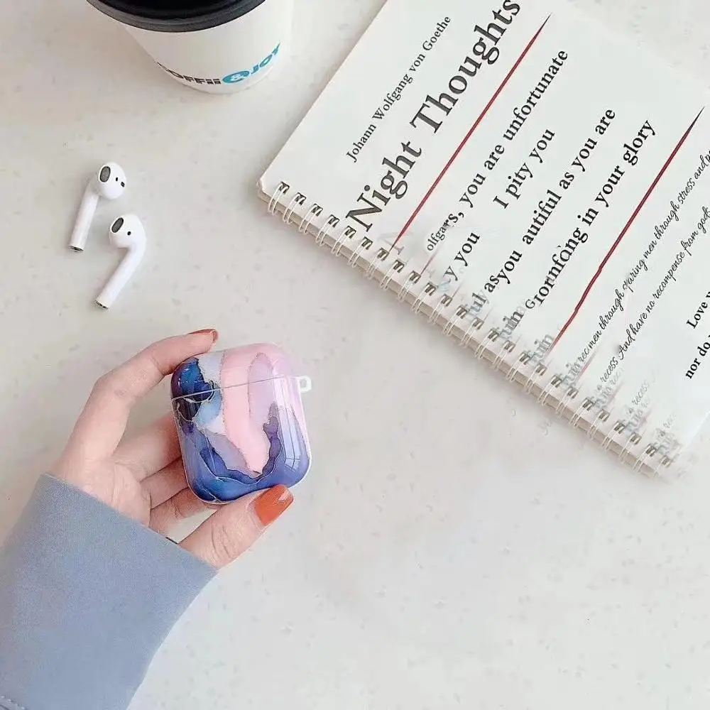

Colorful Marble TPU IMD For Airpods Pro 3 Airpod 2 Air pods Cases Airpods3 Wireless Bluetooth EarPods Protector Case Cover