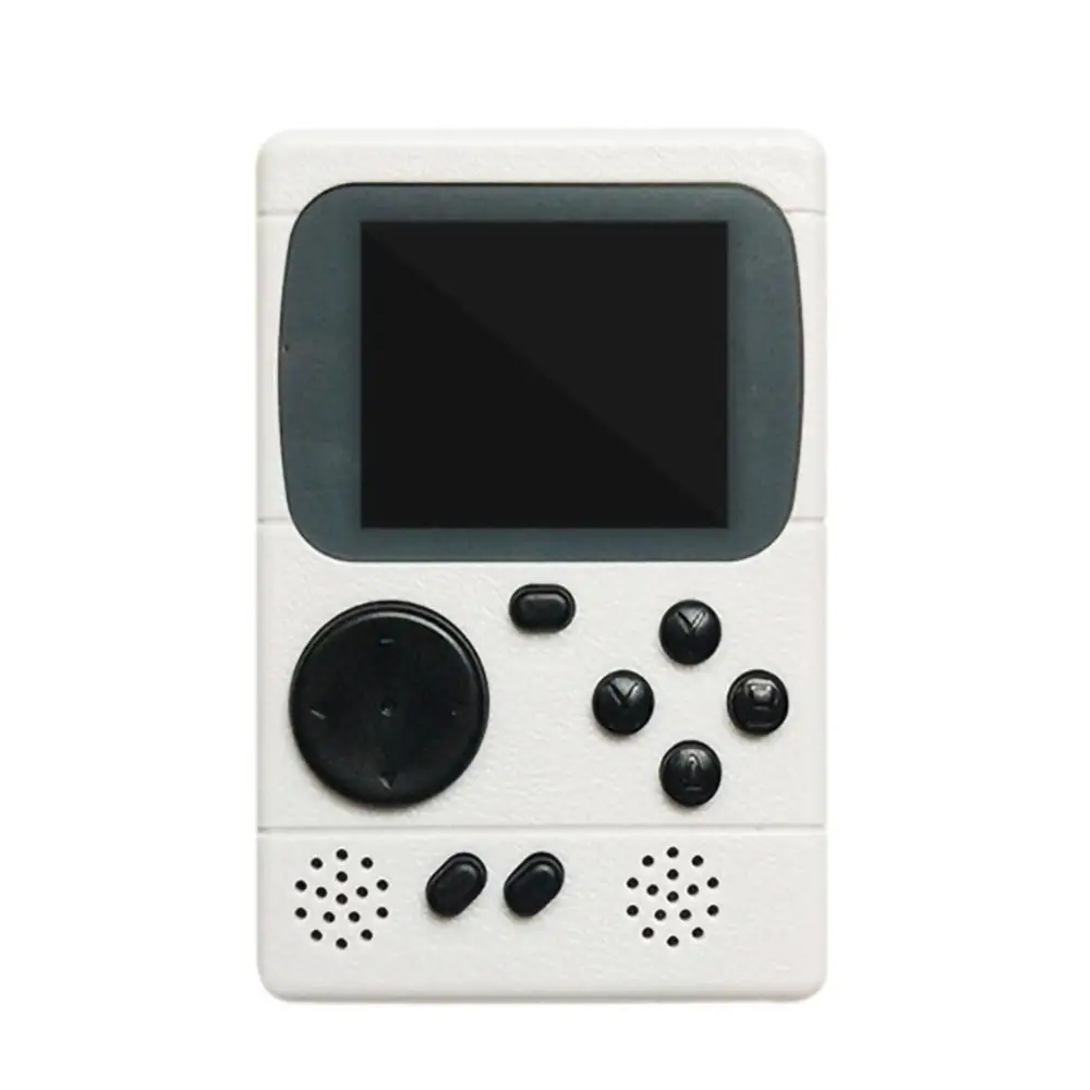 White Ретро Дети Мини 8 бит игровая консоль встроенный 198 Классическая игра, ностальгия Ручной игровой консоли портативный тетрис - Color: White