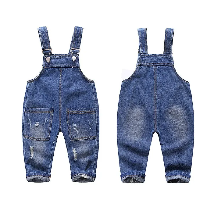 

0-2Y new 2020 spring boys denim overall 1pc kids boy spring autumn bodyjump baby girl overall kids jeans