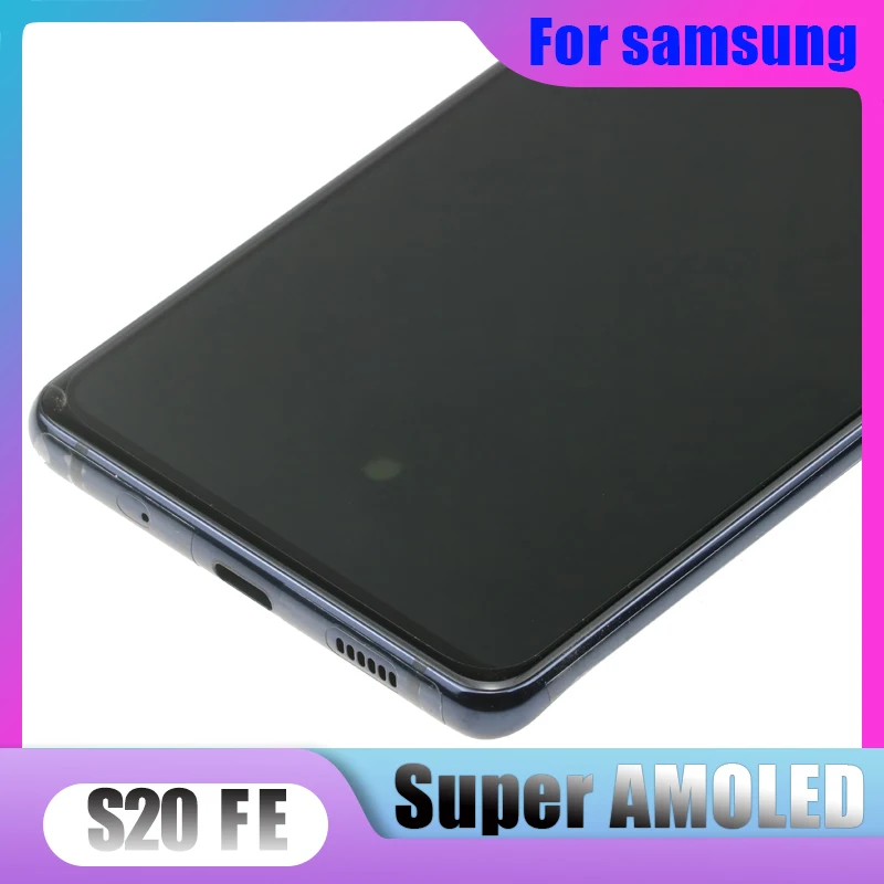 Écran Tactile Lcd Super Amole, Pour Samsung Galaxy S20 Fe 5g G781b G780 S20  Fan Edition S20 Lite - Écrans Lcd Téléphone Portable - AliExpress