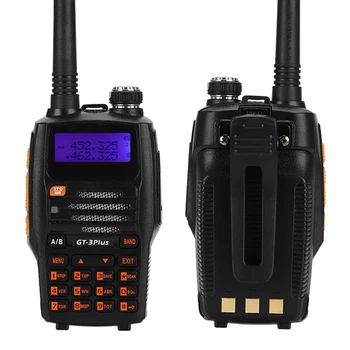 

SOONHUA Walkie Talkie VHF UHF Radio Walkie Talkie With Lithium Battery And Power Adapter Wireless Walkie Talkies Free Shipping