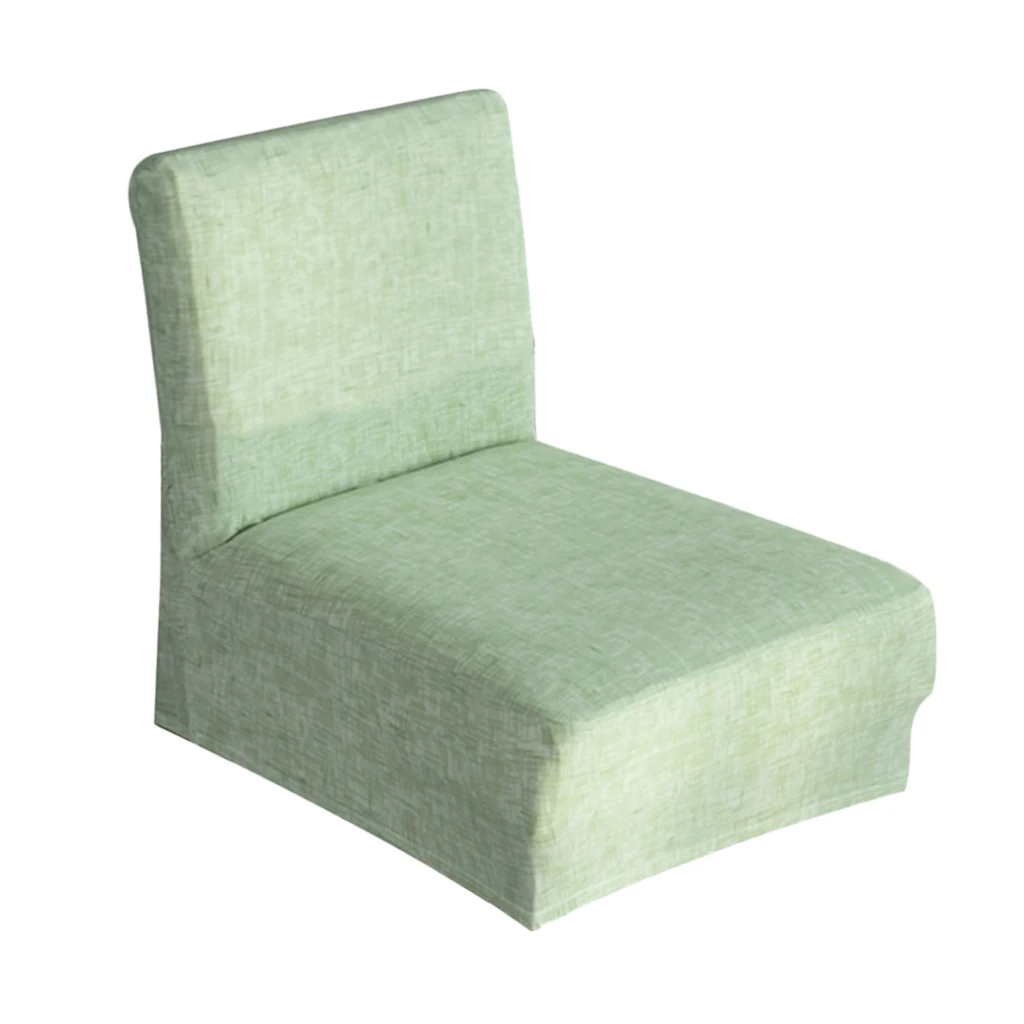 Premium Stretch Spandex Low Back Chair Seat Cover Cafe Bar Stool Covers