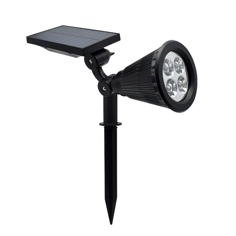 

LED Solar Insert to Lawn Lamp Square Garden Landscape Lamp Cross Border New Style Solar Energy Projection Lamp
