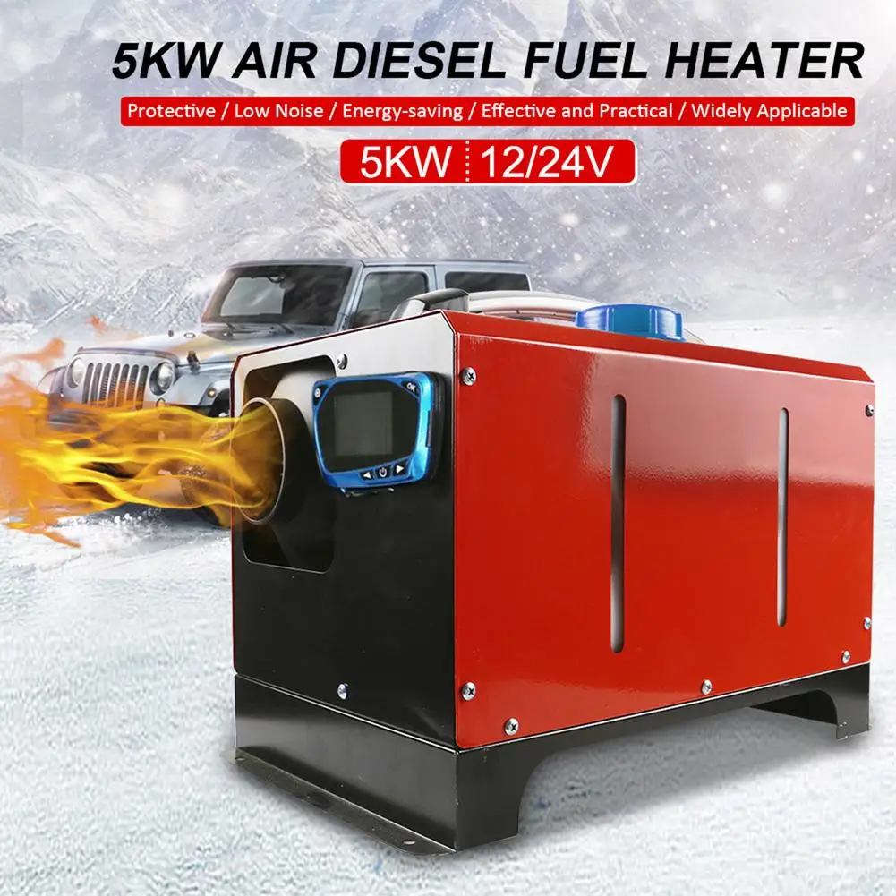 

5KW 12V 24V Parking Fuel Heater Car Air Heater LCD Display Remote Control Defrosting AUTO Ignition Copper Heater