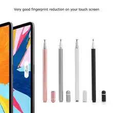 Универсальный емкостный стилус для сенсорного экрана стилус для рисования сменная ручка из алюминиевого сплава для планшетного телефона