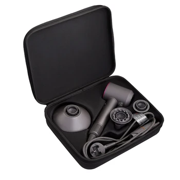 

Storage Box Travel Portable Case EVA Oxford Cloth Single Layer Tool Square for Dyson SuperSonic Hair Dryer Storage Boxes Bins