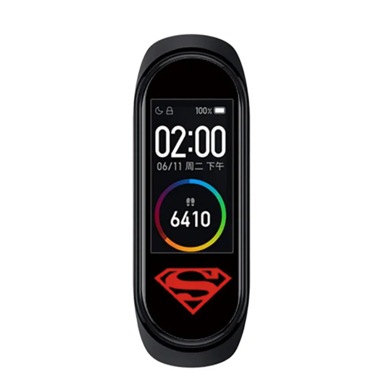 27 Крутой супергерой Marvel красочная Защитная пленка для Xiaomi mi браслет miband 4 Band4 Sport mi band4 NFC Защитная крышка для экрана - Цвет: 27