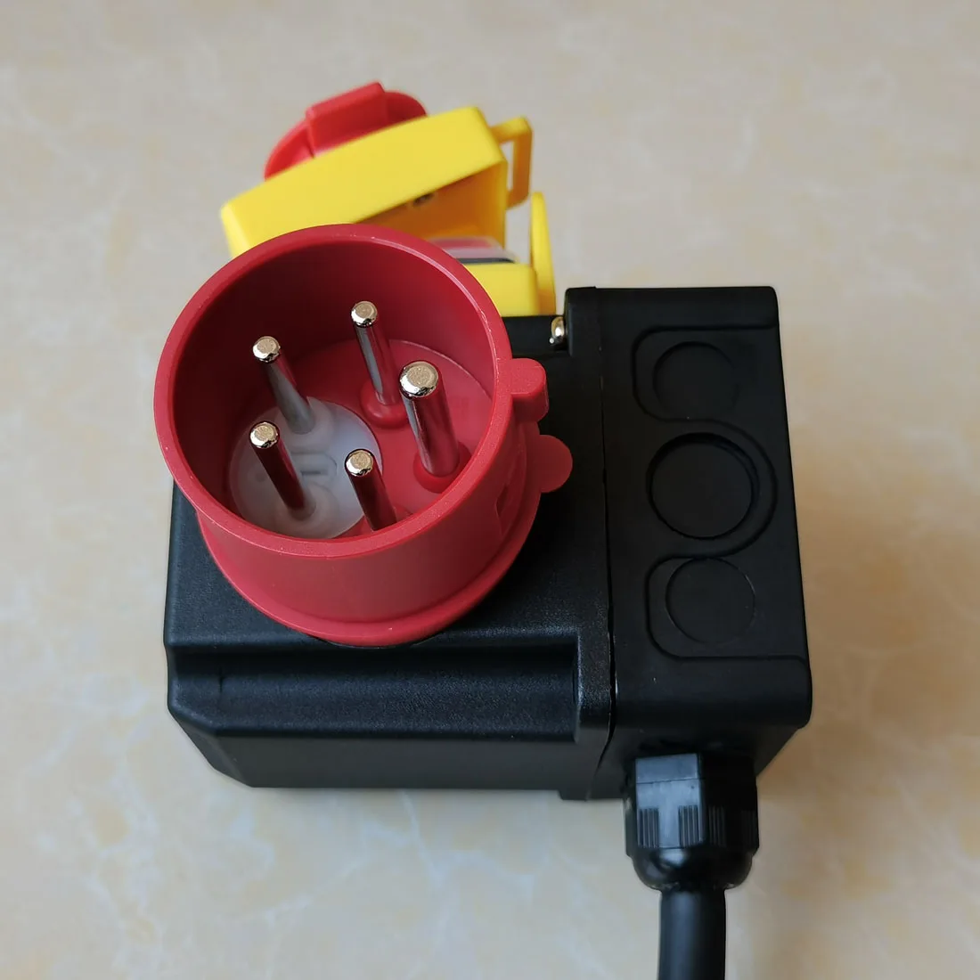 Botão de Parada de Emergência Industrial Koa1l Ac400v ce botao de parada emergencia industrial koa1l ac400v ce 02