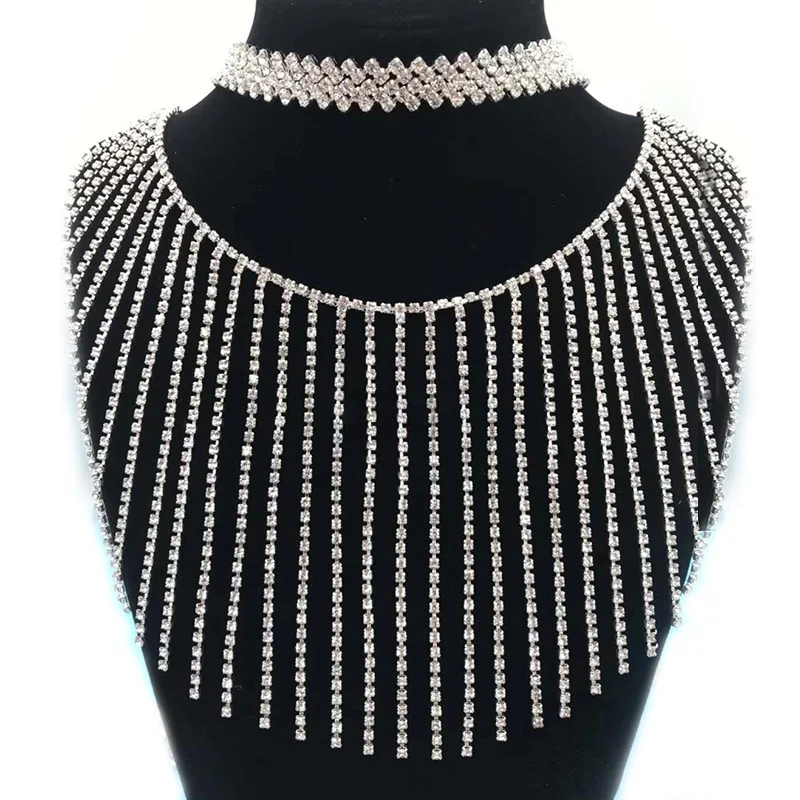 

1 Yard Copper Bead Chain Tassel Lace Fringe Trimming DIY Wedding Dress Jewelry Sewing Accessories Clothes Appliques Mesh Lace