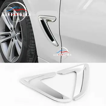 

For BMW 3 Series GT F34 14-17 Chrome Side Wing Air Flow Fender Intake Vent Cover