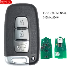 KEYECU Smart Prox брелок 3B 315 МГц PCF7952 ID46 для hyundai акцентная Соната Genesis FCC: SY5HMFNA04