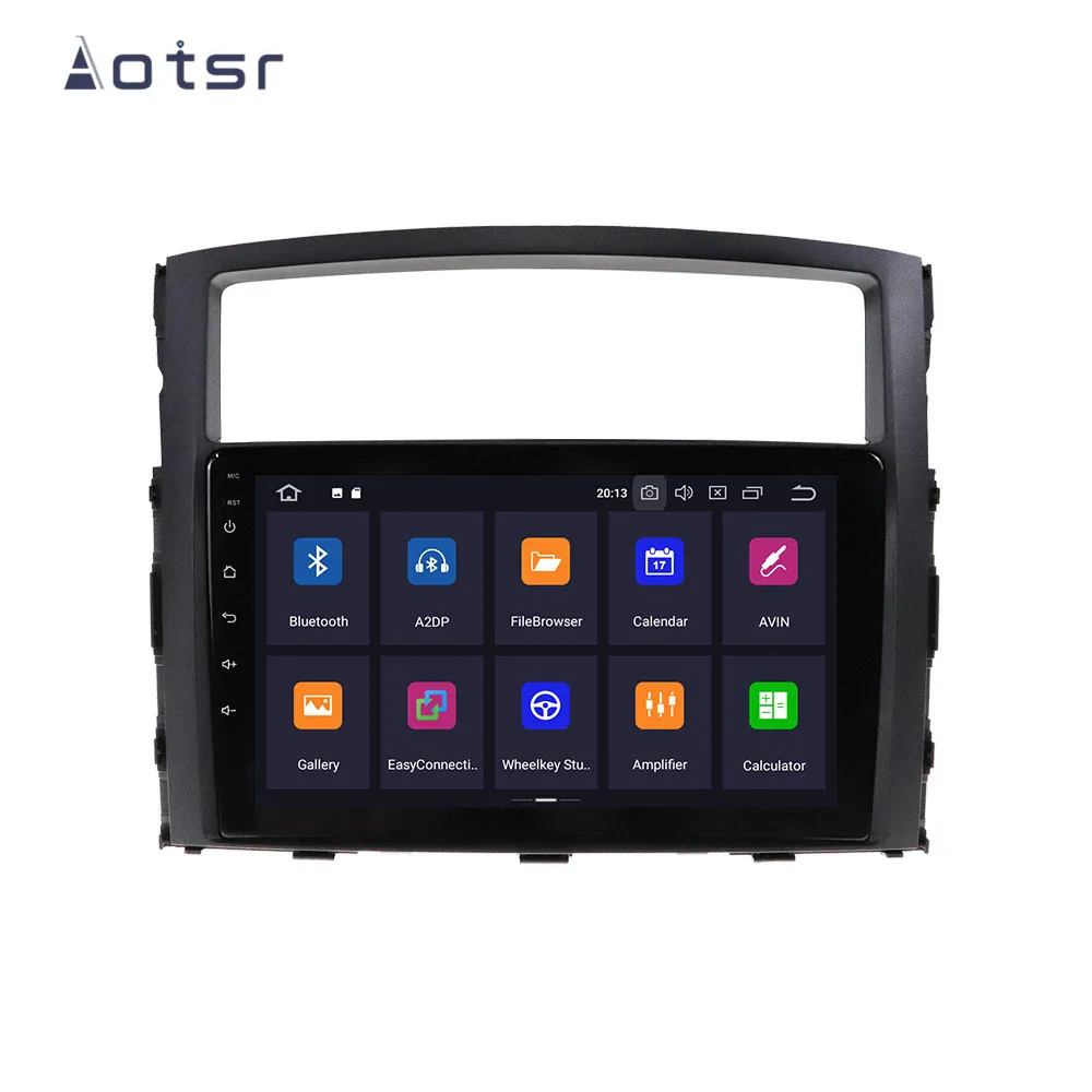 DSP Android 10 Carplay автомобильный gps-навигация, dvd-плеер для Mitsubishi Pajero 4 2006+ Авто Стерео Радио мультимедийный плеер головное устройство