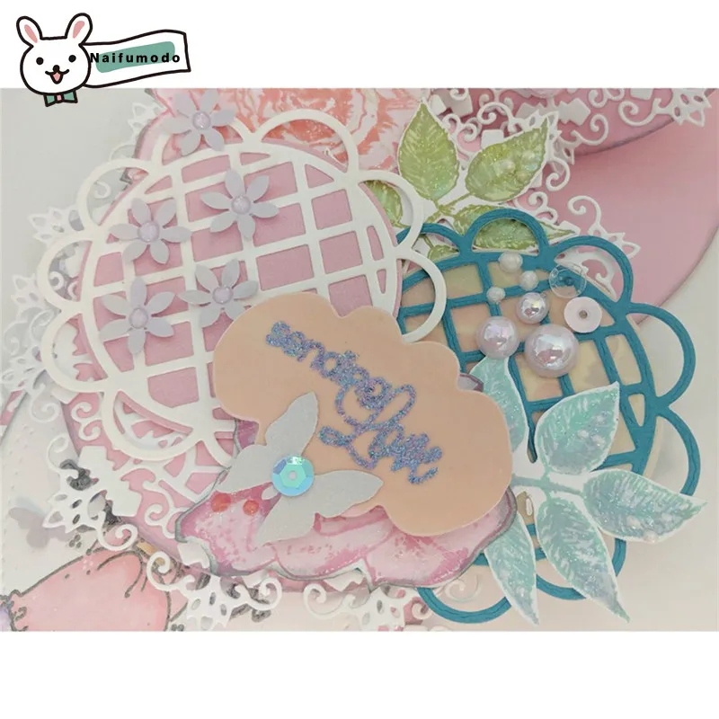 

Naifumodo Cutting Dies Metal Dies Circle Die Scrapbooking Album Card Making Embossing Stencil Diecuts Decor