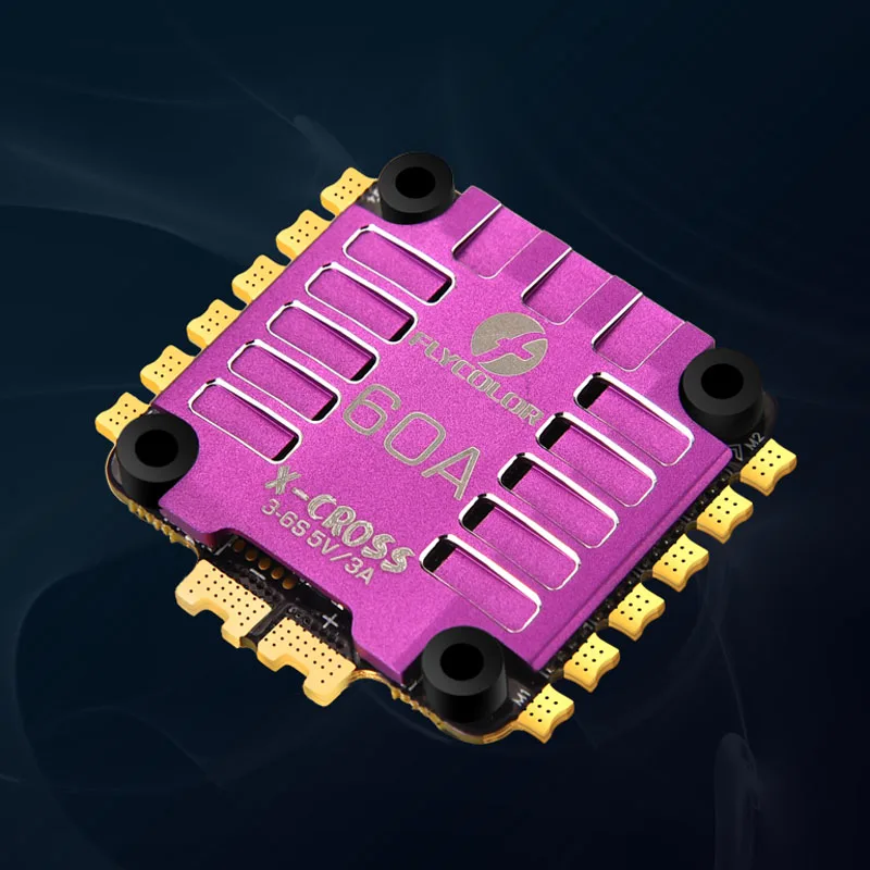 1pcs RC Quadcopter Racing Drone ESC X-cross 4 in 1 60A 3-6S Electronic Speed Control Board with 5V 3A BEC