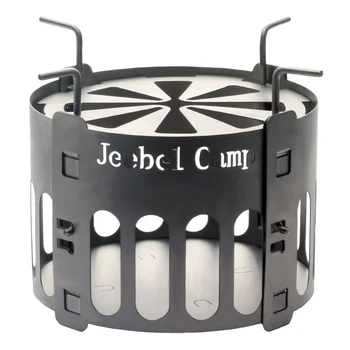 

Super Lightweight Titanium Alcohol Stove Bracket Mini Alcohol Furnace Support Folding Spirit Stove Stand for Backpacking Camping