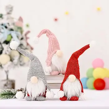 

Christmas Doll Toys Santa Claus Snowman Elk Christmas For Home Navidad Hanging Party Ornament Xmas Decoration Christma Gift U5J5