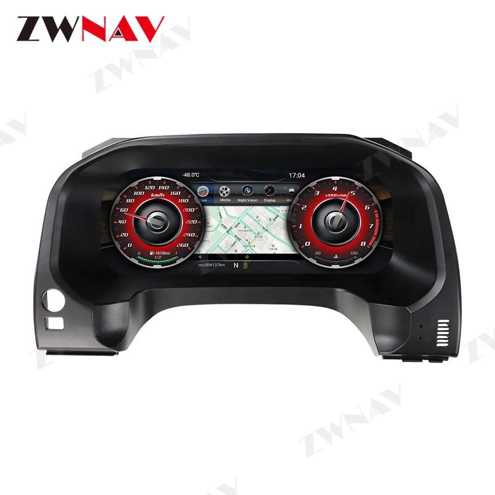 

12.3 "LCD Android 7 Car Instrument Dashboard Display Head Unit GPS Navigation For TOYOTA LAND CRUISER Prado 2010-2019 Multimedia