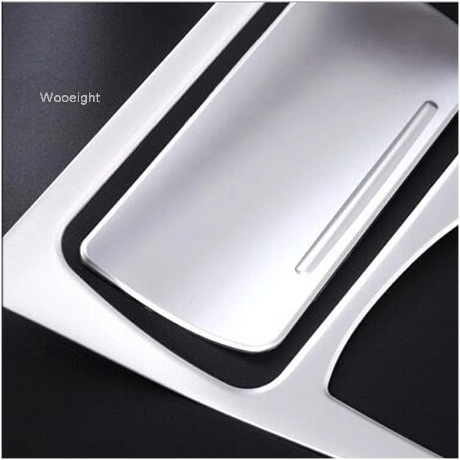 Wooeight 3 шт. ABS автомобильный Стайлинг интерьер центр управления Шестерня сдвижная Панель рамка Крышка отделка Подходит для BWM 5 серии