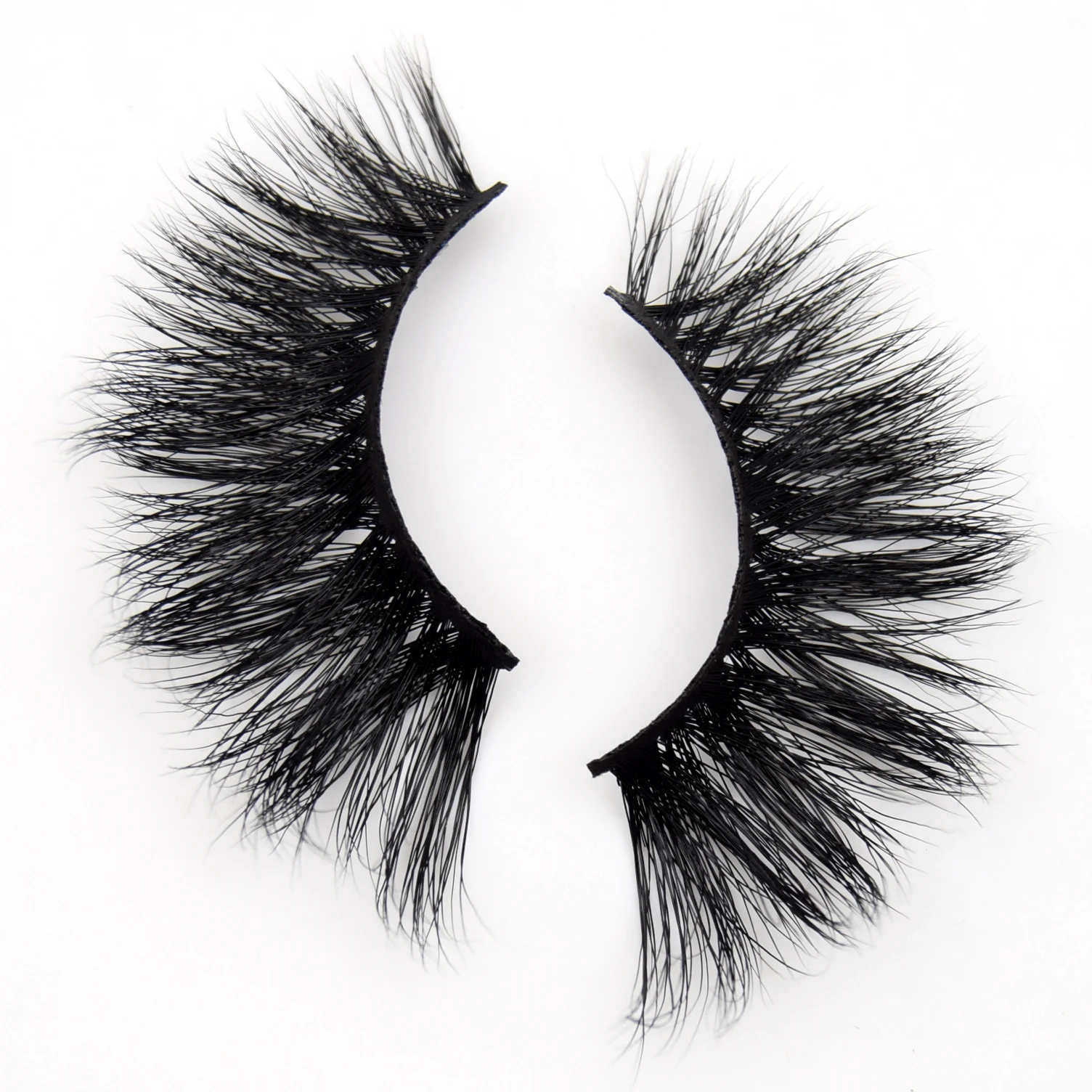 visofree 3d mink lashes natural 25mm lashes for beauty makeup false eyelashes Full Strip lash extension supplies E59