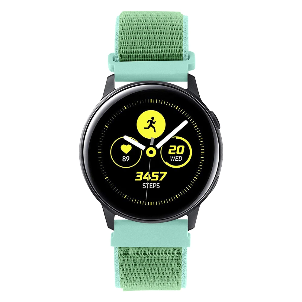 Ремешок для браслета сменный ремешок для Galaxy Watch Active 2 спортивный силиконовый 44 мм 40 мм для samsung Galaxy Smart Watch 20 мм ремешок