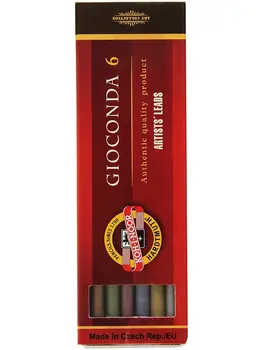 

KOH-I-NOOR-pencils with metallic colors, 6 PCs pens