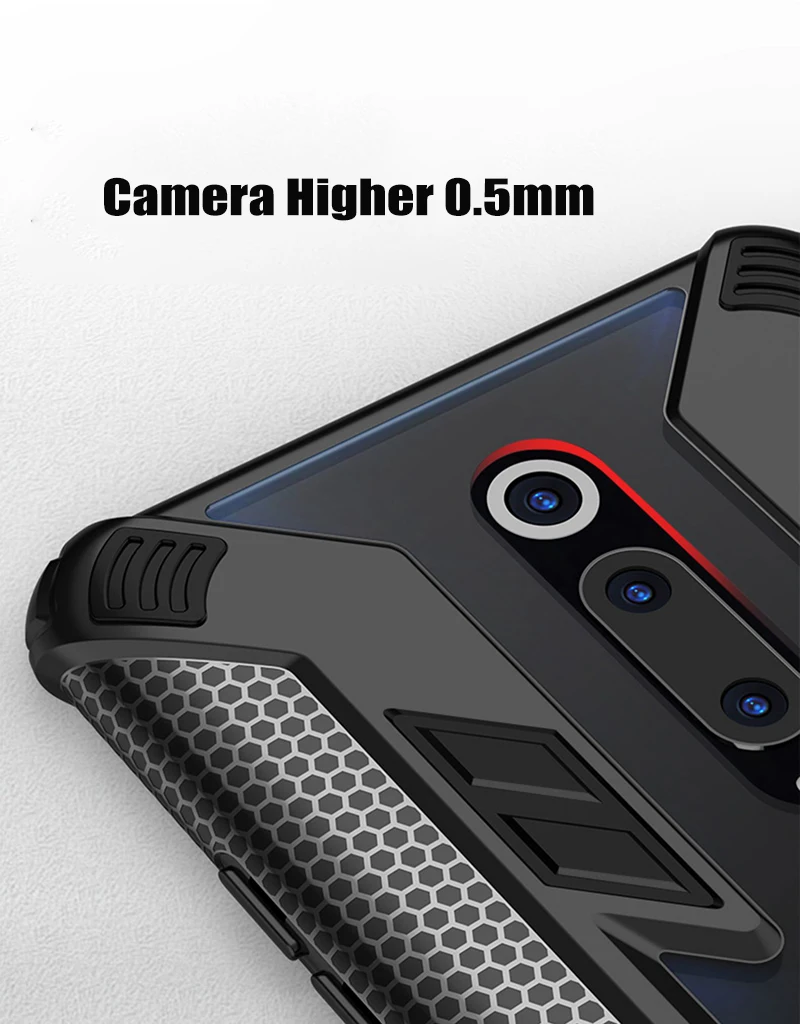 Ikrsses для Xiao mi Red mi K20 Pro автомобильный чехол с магнитным кольцом для Xiao mi Red mi Note 7 8 mi 9T Pro 360 чехол все включено