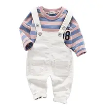 Детские хлопковые комбинезоны комбинезон