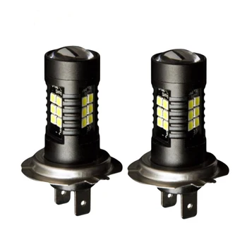 

1PCS High Power Car LED H7 led Headlight 3030 21SMD 21W Fog lights 21W 6500K Daytime Running Light for car Accessories